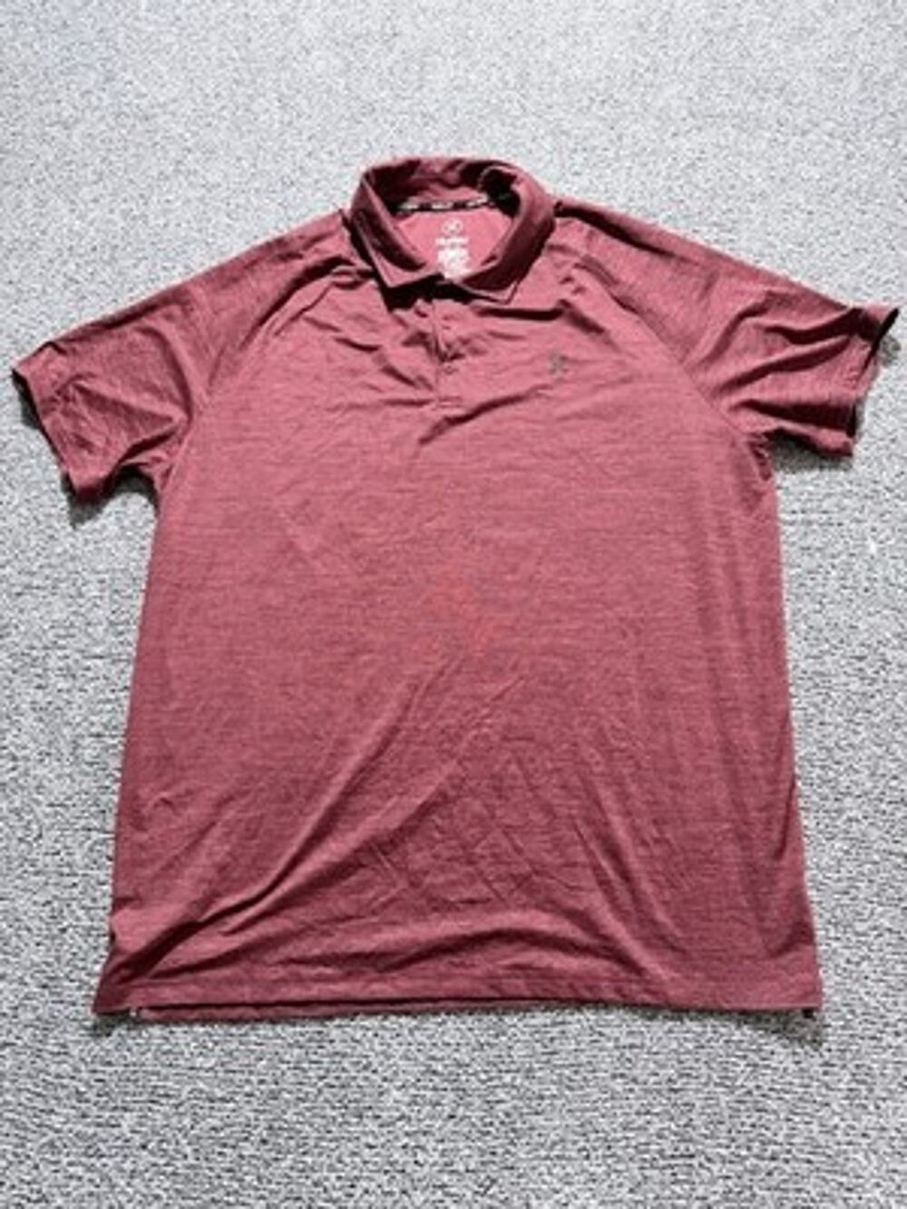 Hurley Performance, Burgundy, Sporty Edge, Minimalist Yet Casual, Pollo. Size Xl